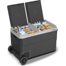 Die Grup 12/24 Volt 95 Litre Oto Buzdolabı/dondurucu, Tekerlekli