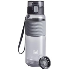 Die Grup Bpa Içermez Su Şişesi, 680 Ml, Ofis ve Spor Için Uygun, Gri Renk