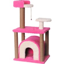 Die Grup Dayanıklı Kedi Tırmalama Yüzeyi - Pembe
