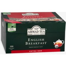 Ahmad Tea English Breakfast Demlik Poşet Çay 100’LÜ 320 G