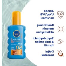 Die Grup Yüksek Koruyucu SPF50 Bronzluk Vücut Güneş Spreyi 200ML