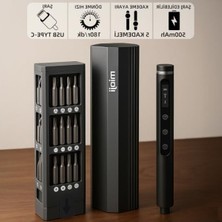 Die Grup Şarjlı Tornavida Seti, 500MAH, 180R/DK, 42 Parça