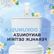 Die Grup Banyo Hava Tazeleyici Cihaz, Yedek Temiz Çarşaf ile Ferahlatıcı Etki 10 ml