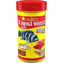Die Grup 250 ml Granül Balık Yemi - Büyük Cichlidler Için