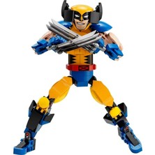 Die Grup LEGO Marvel Wolverine Yapım Figürü 76257 – 8 Yaş ve Üzeri Kız ve Erkek Çocuklar Için Süper Kahraman Hediyesi Fikri, 3 Uzayan Pençe Gibi Orijinal Detaylar Içeren Yaratıcı Oyuncak Yapım Seti (327 Parça)