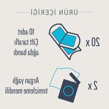 Die Grup Hassas Ciltler Için Sir Ağda Bandı - 20'li Paket