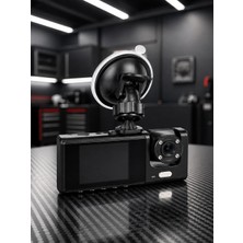 Wifi Destekli Araç Içi Kamera Çift Kameralı Full Hd 1080P 170° Geniş Açılı Araç Kayıt Kamerası