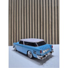 Everton WS-1955 Mavi (Blue) Arabalı Bluetooth Fm-Usb-Tf-Aux Şarjlı Nostaljik Radyo