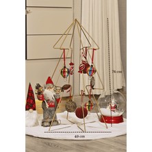 Edora Home 75 Cm Yılbaşı Ağacı Noel Ağacı Süssüz Demir Ayaklı