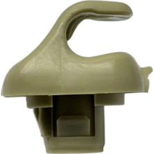 Bayram Güneşlik Tutucu Mandalı Honda Civic 1996-2011 / Accord 1996-2011 / CRV 1996-2011 (BEJ)