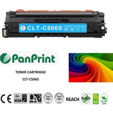 PanPrint Samsung CLX-6260FR Mavi Muadil Toner (CLT-C506S)
