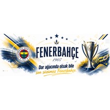 Btg 3D Design Taraftar Kupa Baskısı Fenerbahçe Btg-K-Fen-01