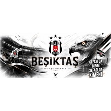 Btg 3D Design Taraftar Kupa Baskısı Beşiktaş Btg-K-Bes-02