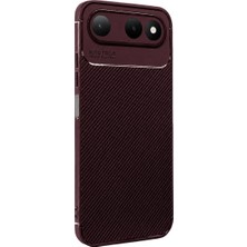 TKÇ Mey Ithalat®  Tecno Spark 50 5g Auto Focus Karbon Kapak - Bordo