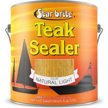 Star Brite Starbrite® - Tik Koruyucu Sealer - Natural Light (3.79 Litre): Tik Ağacınız Için Bakımı Unutturan, Tropik Güneşe ve Tuza Karşı Ultimate Sealer