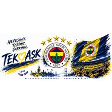Btg 3D Design Taraftar Baskı Kupası Fenerbahçe Btg-K-Fen-02