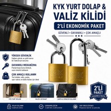 Kyk Yurt Kilidi Valiz Kilidi Çok Amaçlı Kilit