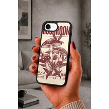 BG AKSESUAR iPhone 17E Uyumlu Mushroom Desenli Kamera Korumalı Darbelere Dayanıklı Kılıf