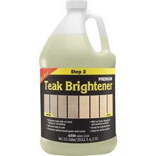 Star Brite Starbrite® - Premium Tik Parlatıcı - 2. Adım (3.79 Lt): Yorgun Ahşaplarınıza Doğal Sıcaklığını ve Büyüleyici Damarlarını Geri Verin!