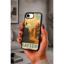 BG AKSESUAR iPhone 17E Uyumlu Kayseri Desenli Kamera Korumalı Darbelere Dayanıklı Kılıf