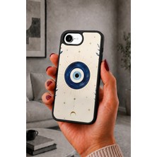 BG AKSESUAR iPhone 17E Uyumlu Evileye Desenli Kamera Korumalı Darbelere Dayanıklı Kılıf