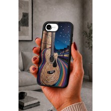 BG AKSESUAR iPhone 17E Uyumlu Akustik Desenli Kamera Korumalı Darbelere Dayanıklı Kılıf