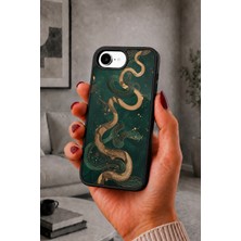 BG AKSESUAR iPhone 17E Uyumlu Mistikyılan Desenli Kamera Korumalı Darbelere Dayanıklı Kılıf