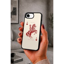 BG AKSESUAR iPhone 17E Uyumlu Atyılı Desenli Kamera Korumalı Darbelere Dayanıklı Kılıf
