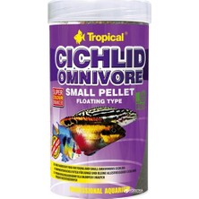 Tropical Cichlid Omnıvore Small Pellet Çikilet Balık Yemi 90 gr