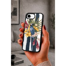 BG AKSESUAR iPhone 17E Uyumlu Tropikal Desenli Kamera Korumalı Darbelere Dayanıklı Kılıf