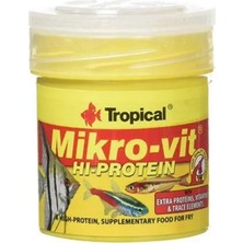 Tropical Mikro-Vit Hi-Protein Yavru Balık Yemi 32 gr
