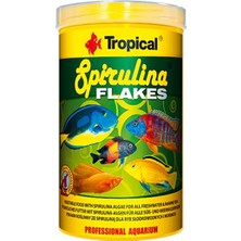 Tropical Spirulina Flakes Bitkisel Pul Balık Yemi 50 gr
