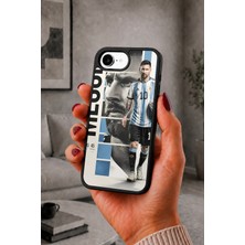 BG AKSESUAR iPhone 17E Uyumlu Lionel Desenli Kamera Korumalı Darbelere Dayanıklı Kılıf