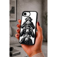 BG AKSESUAR iPhone 17E Uyumlu Omerta Desenli Kamera Korumalı Darbelere Dayanıklı Kılıf
