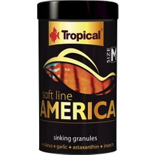 Tropical Soft Line America Size M Yumuşak Balık Yemi 60 gr