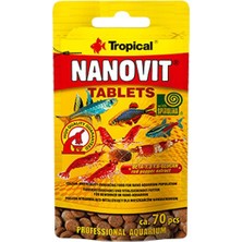 Tropical Nanovit Tablets Tablet Balık Yemi 10 gr