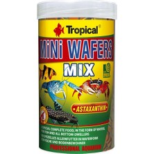 Tropical Mini Wafers Mix Vatoz ve Çöpçü Balığı Yemi 55 gr