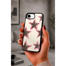 BG AKSESUAR iPhone 17E Uyumlu Pembe Desenli Kamera Korumalı Darbelere Dayanıklı Kılıf
