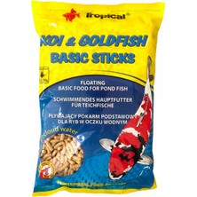 Tropical Koi&goldfish Basic Sticks Wor. Stick Koi ve Japon Balığı Yemi 90 gr