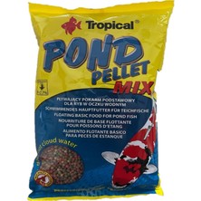 Tropical Pond Pellet Mix Worms Pelet Balık Yemi 130 gr