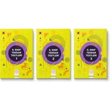 9. Sınıf Tekrar Testleri 1 2 3 Seti | Meb Yayınları 9. Sınıf Tüm Dersler Test Kitabı | Lise 1 Soru Bankası ve Konu Tekrar Kitapları | 3 Kitap