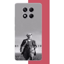 Aksesuarist Redmi Note 14 Pro Plus Uyumlu Atatürk 1881 1938 Baskılı Silikon Kılıf