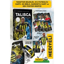 Parodi Yayınları Talisca Futbolcu Kitabı - Bileklik, 3D Biblo, 8'li Futbolcu Kartı, Dev Poster, Hareketli Kart Hediyeli Set