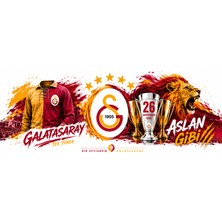 Btg 3D Design Taraftar Kupa Baskısı Galatasaray Btg-K-Gal-02