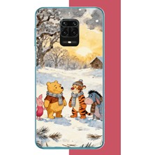 Aksesuarist Redmi Note 9 Pro-9s Uyumlu Winnie The Pooh2 Baskılı Silikon Kılıf