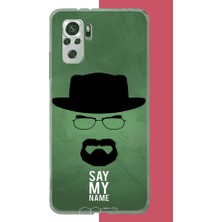 Aksesuarist Redmi Note 10 / 10S Uyumlu Heisnberg Baskılı Silikon Kılıf