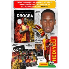 Parodi Yayınları Drogba Futbolcu Kitabı - Bileklik, Maske, 3D Biblo, Dev Poster, Hareketli Kart Hediyeli Set