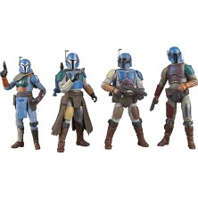 Die Grup Hasbro Star Wars Vintage Collection Mandalorian Shriek-Hawk 4'lü Aksiyon Figür Seti, Star Wars: The Mandalorian