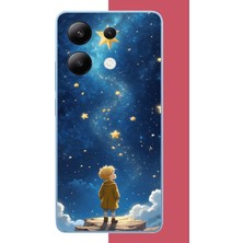 Aksesuarist Redmi Note 13 4g Uyumlu Küçük Prens2 Baskılı Silikon Kılıf