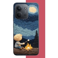 Aksesuarist Redmi 15C Uyumlu Küçük Prens Baskılı Silikon Kılıf